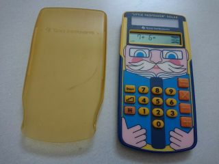 Little Professor Solar Maths Texas Instruments Education Calculator