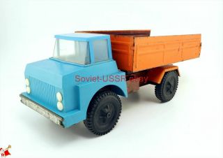 Flatbed Truck 1980 Ussr Soviet Tin Toy Car