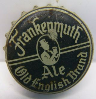 Vintage Old English Ale Cork Beer Bottle Cap / Crown Frankenmuth Brewing Mi