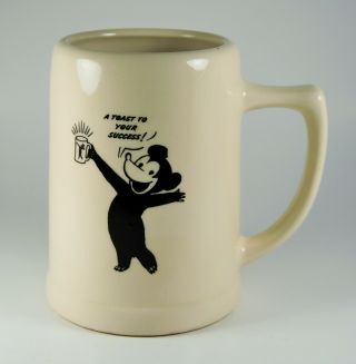 Dow Brewery Stein / Mug - Dow Ale Kingsbeer - A Toast To Your Success Mouse