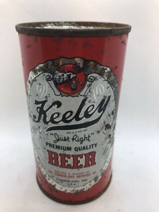 Keeley Flat Top Beer Can - 12 Fl. ,  Oz. ,  - Cumberland,  Md,  Usa