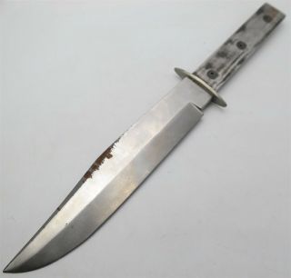 Vtg F.  A.  Bower Imp.  Co.  Germany No.  78 Bowie Knife Needs Handle