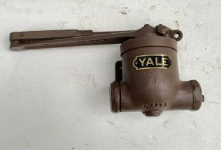 Yale Model 71 Pot Belly Door Closer Complete Rare Vintage Architectural Salvage
