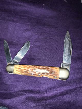 Parker Cut Co.  Big Whittler - - Lock - - Alabama Hunting Knife