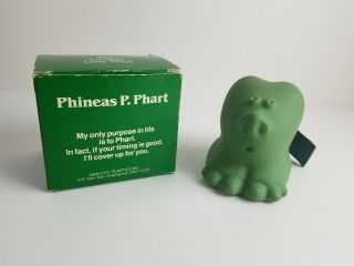 Vintage Phineas P.  Phart The Loveable Little Phart Novelty Toy Gag Usa W/box
