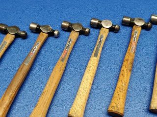 YOU GET ALL 12 VINTAGE BLUEPOINT 8oz HAMMERS BP8B USA SHIPS HAND TOOL SET 3