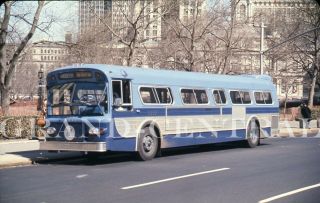 1976 Mabstoa York City Bus Slide 7777 Manhattan Ny Nycta Nyc