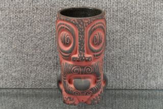 Munktiki Ceramic Mug Pbd (portable Beverage Device) Red/black 6.  75 " X3.  75 " X3.  25 "