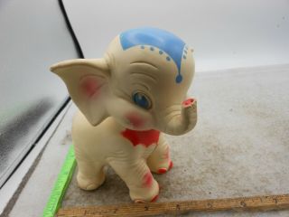 Vintage Baby Elephant Squeak Toy By The Edward Mobley Co.  1958