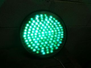 12 " Dialight Green Led Traffic Signal Light Part No.  32 - 2270 - 001