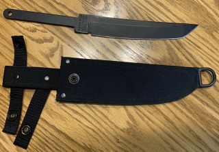 Cold Steel Recon Tanto Blade Blank Knife With Carbon V Steel Made In The Usa.