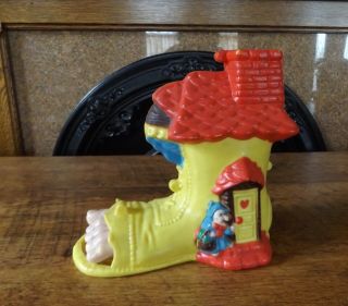 Vintage 1968 Toy Old Woman Who Lived In A Shoe By Childhood Interest,  Inc.