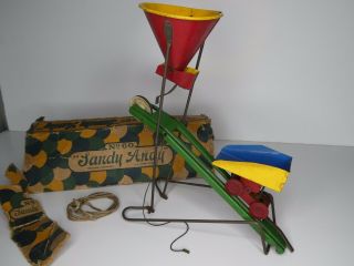 No 60 Vintage Sandy Andy Tinplate Toy Rare Toy