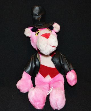 The Pink Panther In Tuxedo Plush Vintage 1984 15 "