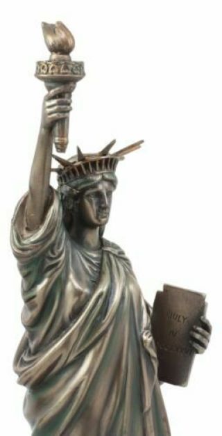 12 Inch York Lady Liberty Keepsake Resin Statue Figurine