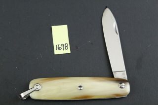 Jacques Mongin French Horn Single Blade Pocket Knife 1698