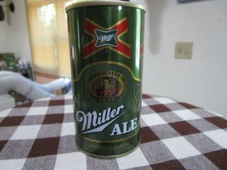Miller Ale 12 Oz Ss Pull Tab Beer Can Miller Milwaukee Usbc 94 - 8