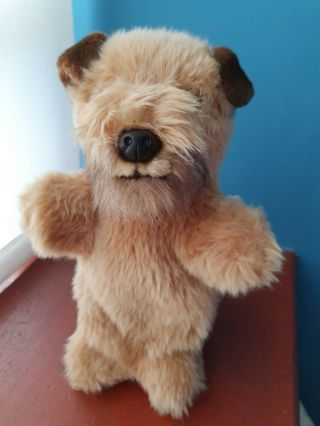 12 " Border Terrier Puppet Border Terriers Dogs Plush Dog Hand Puppets Puppies