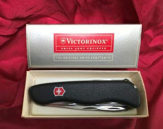 Victorinox Swiss Army 7 Blade Pocket Knife Fireman In Org.  Box 4.  25