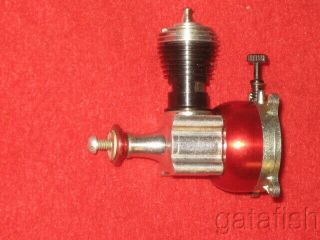 VINTAGE COX PEE WEE 020 RED TANK NITRO MODEL AIRPLANE ENGINES wBUBBLE PACK 3