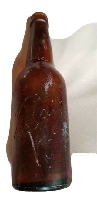 Vintage Blatz Beer Bottle W F & S Milwaukee Wisconsin