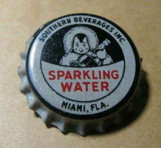 Clicquot Club Sparkling Water Soda Cap Miami Fla Florida Fl Southern Bev