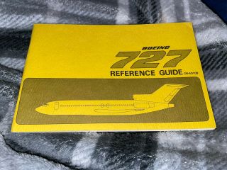 Vintage Boeing 727 Aircraft Reference Guide D6 - 60109 May1969 Usa