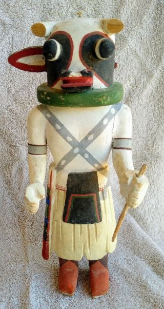 Old Hopi Cow Kachina Doll Circa 1970 