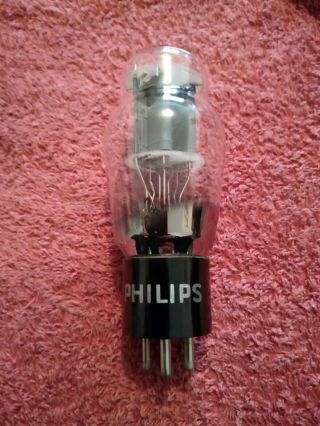 Vintage Tube Philips 2a3 Output Made In Usa Double D Ghettas Tube