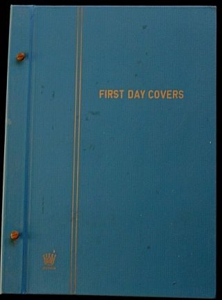 Vintage Importa 1st Day Cover Album With 109 Australian 1st Day Covers