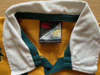 Wallabies Retro Vintage Short Sleeve Rugby Jersey Shirt Sz Large “Scotstralian” 3
