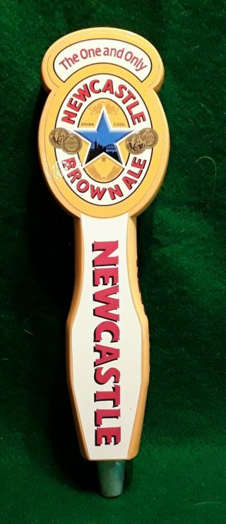 Tap Handle The One And Only Newcastle Brown Ale 10 " Long Tadcaster England