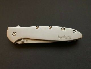 Kershaw 1660cb Ken Onion Leek Pocket Knife (composite Blade)