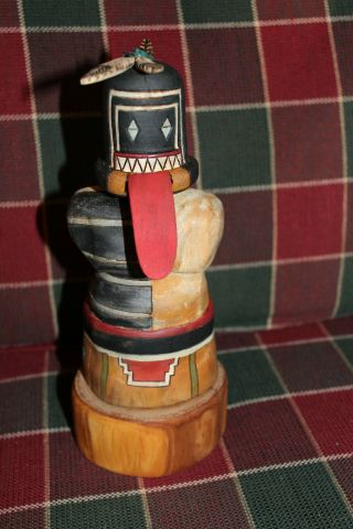 American Indian Life & Legends Hopi Kachina Doll The Crow Mother - Neil David