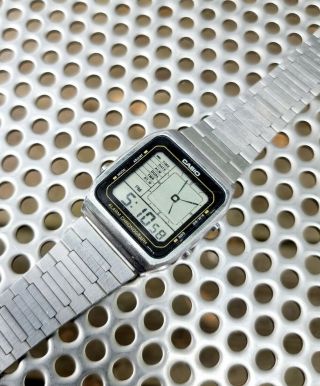 Rare Vintage Casio Ae - 80 Japan Made Digital Watch Repair