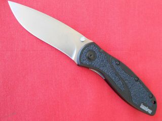 Kershaw 1670 S30v Blur Liner Lock Black Handles Knife