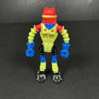 Arco Robot Zone Figure Bendy Toy Vintage 80s Retro Neon Space Sci - Fi Collectable