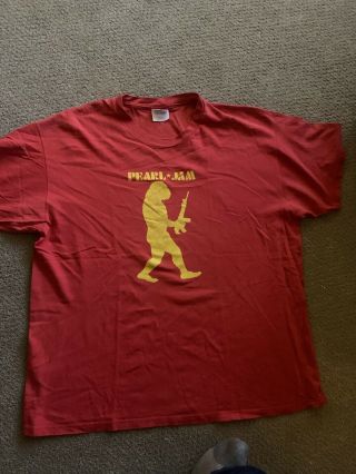 Vintage 1998 Pearl Jam Yield Tour Xl T Shirt