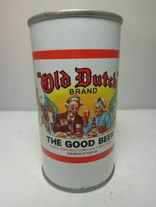 Old Dutch Straight Steel Pull Tab Beer Can 100 - 8 - B Associated Chicago,  Il.