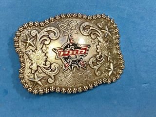 Pbr Promo Professional Bull Riders Association Rodeo Cowboy Western Belt Buckle