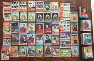 375 1974 Topps Hockey Cards - Orr,  Mcdonald Rc,  Dryden - Wear - Vintage