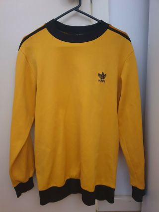 Vintage Adidas Afl Vfl Richmond Tigers Football Training Jumper Sweatshirt Large