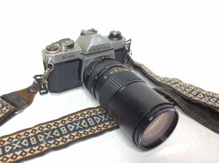 Vintage Asahi Pentax K1000 35mm Film Camera Pentax Lens W/neck Strap