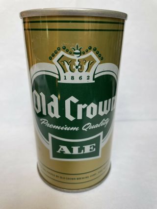 Old Crown Ale Beer Can Ft Fort Wayne In Ind Indiana Ring Tab Top Tabtop Lazy Age
