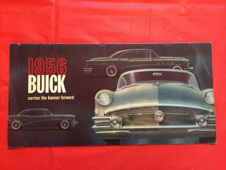 1956 Buick " Roadmaster Century Special " Car Dealer Showroom Sales Brochure