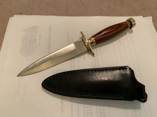 Vintage Boot Knife Dagger - Made In Seki Japan Same As Olsen - Swanner And Star