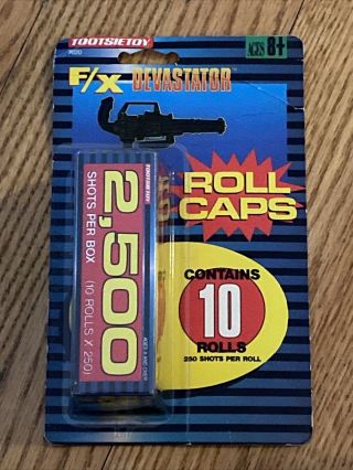 1992 Tootsie Toy F/x Devastator 2500 Caps