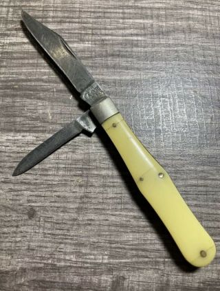 Antique Case Xx Knife (1920s - 1940s) 2 Blade “coke Bottle” Pocket Knife