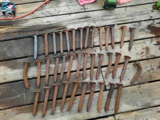 Railroad Spikes Found While Magnet Fishing