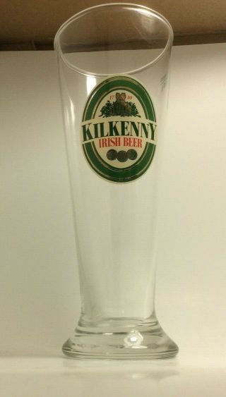 Kilkenny Irish Beer Glass - 0.  4 Liter 1710 Collector Brewery Guinness Pint Ale